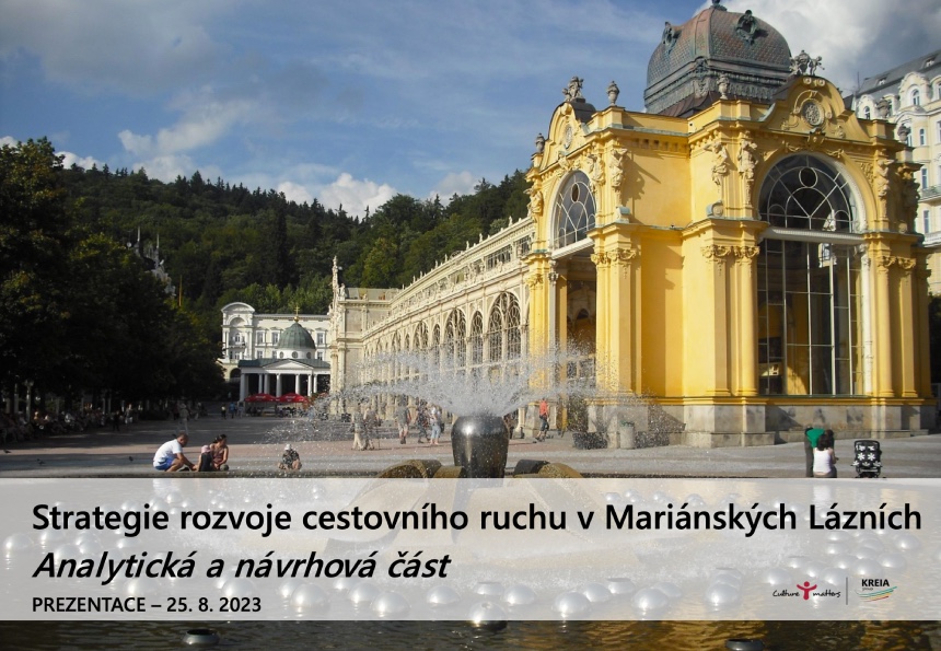 Strategie rozvoje cestovního ruchu v Mariánských Lázních